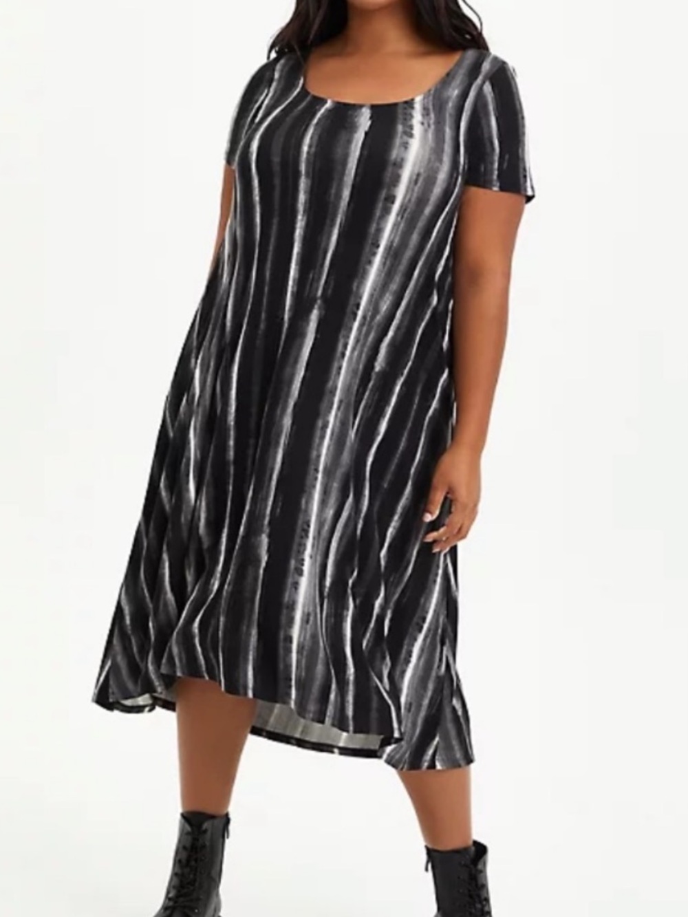 TORRID SUPER SOFT TIE DYE DRESS PLUS SIZE 1X